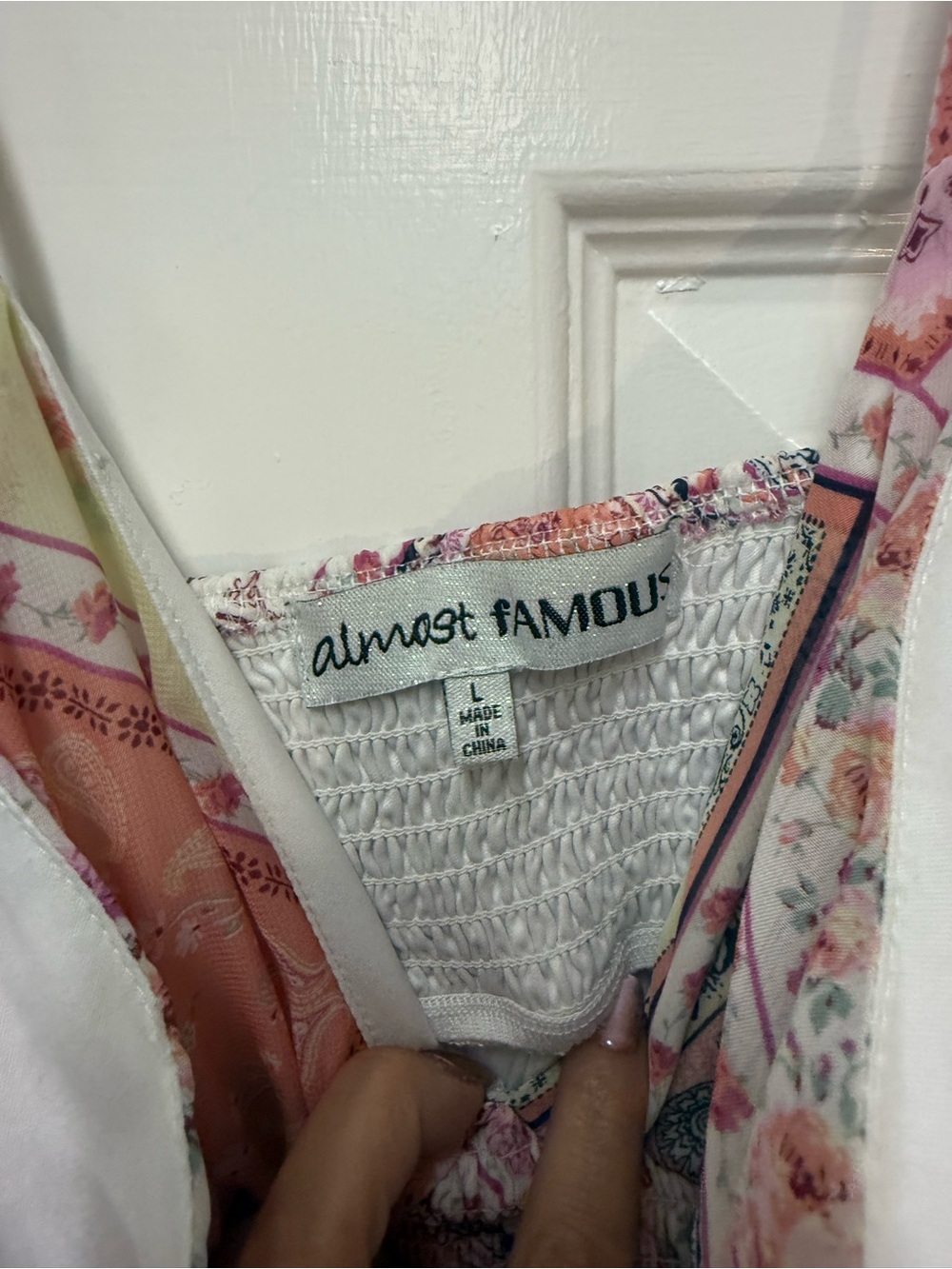 Boho Patchwork bandanna, print size large, almost famous dress - Picture 2 of 3